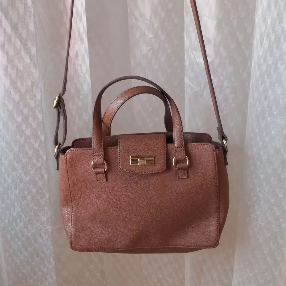 Tommy Hilfiger Tan Leather Purse